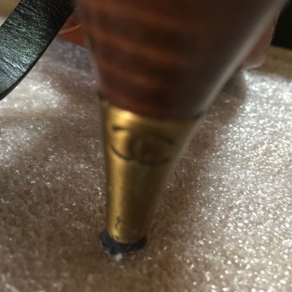 COPY - Authentic Chanel Ankle Strap Sandals Sz 38/8 - Picture 5 of 9